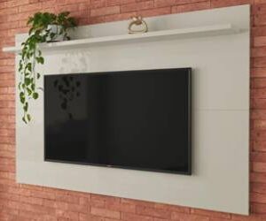 Home painel de tv branco tx